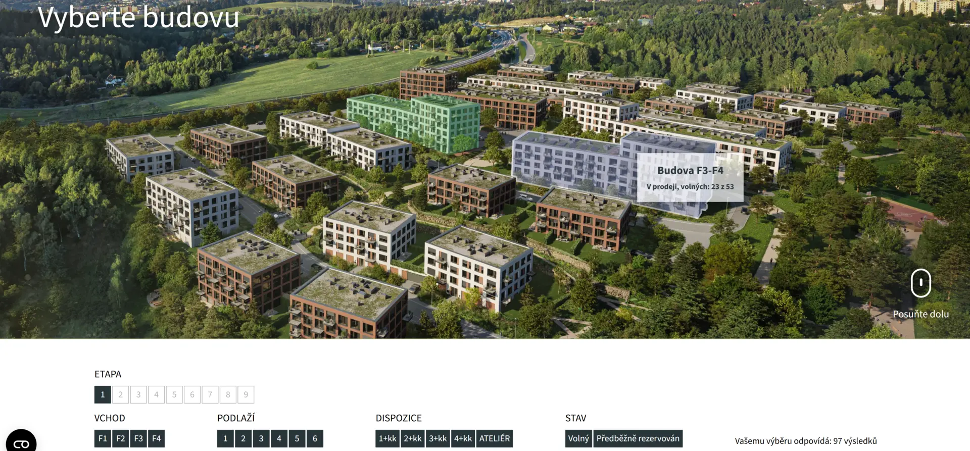 Web Nová Kunratická